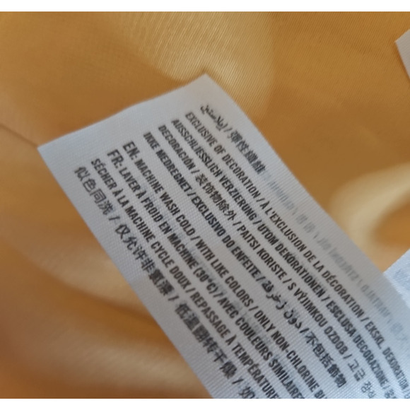 Abercrombie & Fitch Long Maxi Wrap Skirt Womens S Boho Orange Floral Slit Beach - Picture 15 of 16